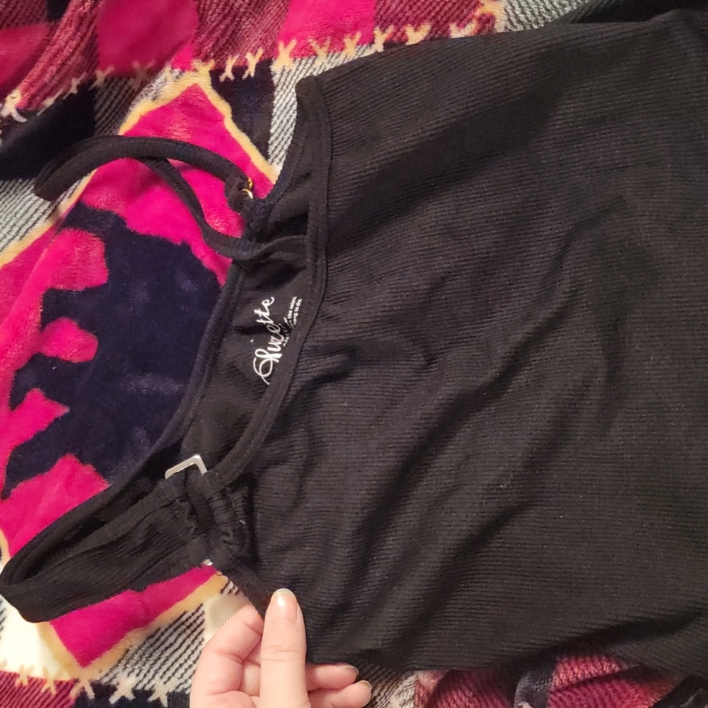 Crop Top Small Black